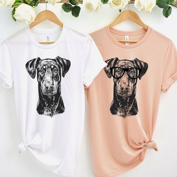 Dog Doberman Sizes S-5XL NEW Doberman T-Shirt by The Mountain