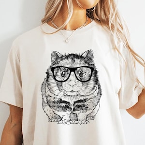 Hamster Shirt, Hamster Sweatshirt, Cute Hamster Mom Gift, Funny Animal Lover Gift, Hamster Lover Tshirt