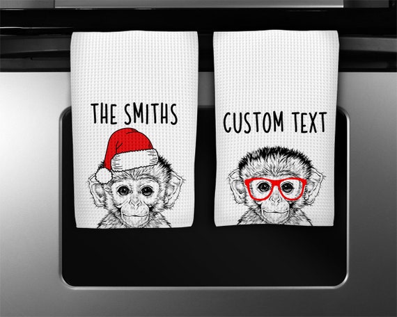 Monkey hand towels outlet