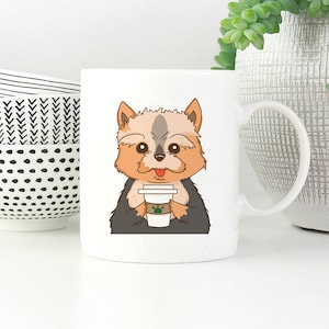 Yorkshire Terrier Coffee Mug, Yorkie Dog Coffee Mugs, Funny Coffee Mug, Dog lover gift Cup Mug
