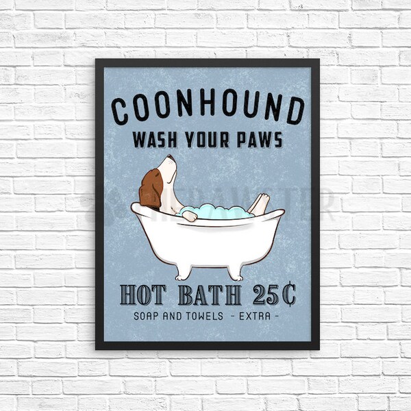 Bath Wall Art Etsy