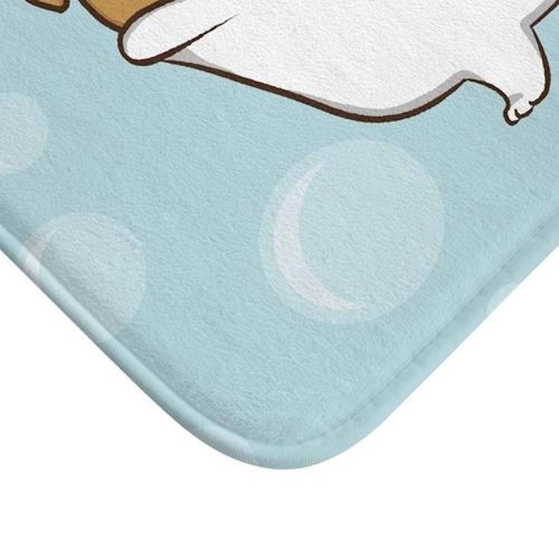 Boxer Dog Bath Mat Dog Door Mat Floor Mats Bathroom Decor Etsy