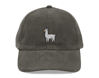 Llama Hat, Llama Cap, Beanie, Llama Embroidered Baseball Hat, Animal Dad Hat, Llama Lover Cap, Fathers Day Gift
