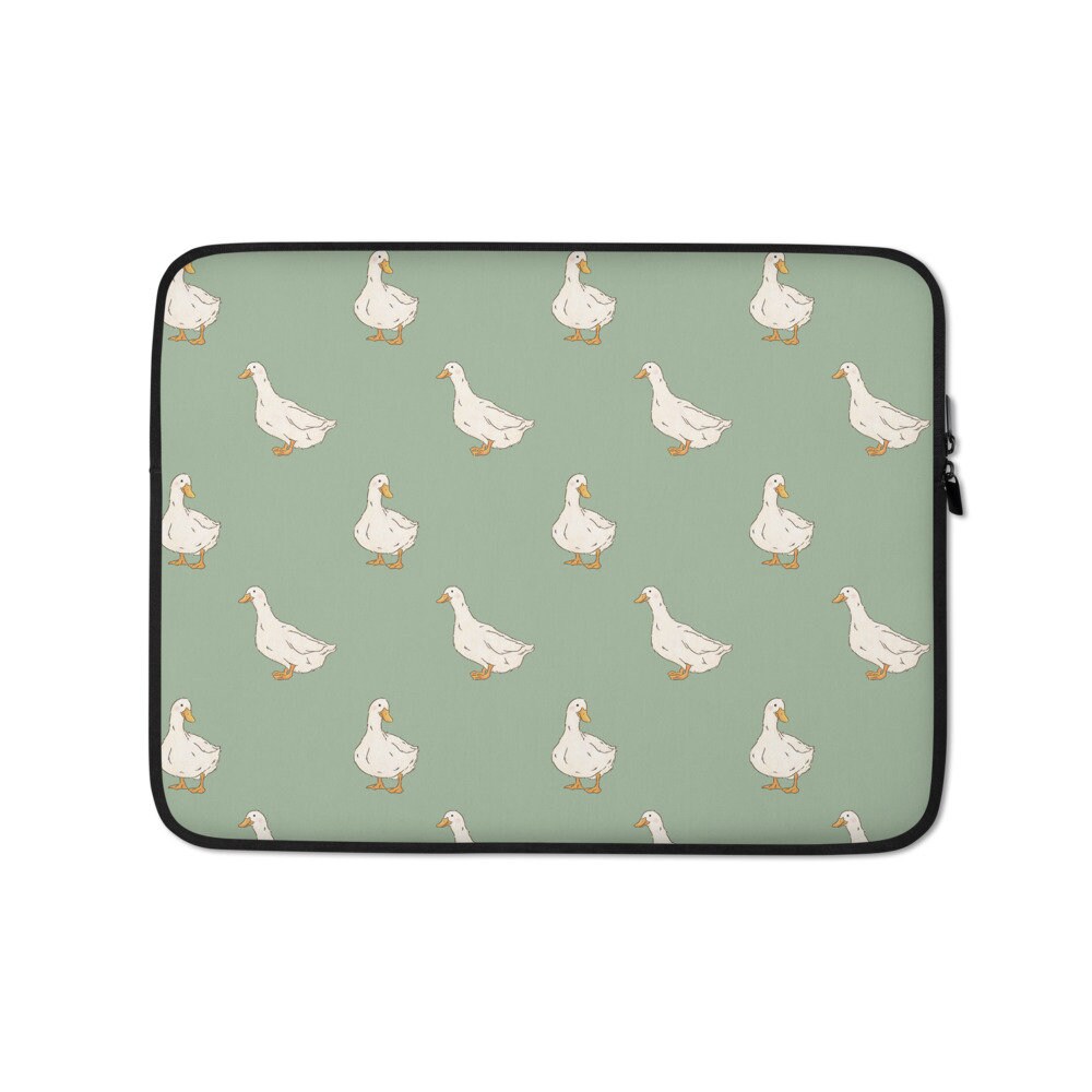 Duck Laptop Sleeve Cute Laptop Sleeve Macbook Case 13 inch Etsy