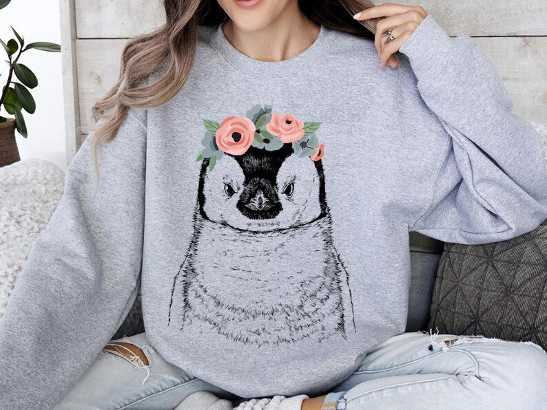 Funny and Cute Nerdy Animal Wearing Glasses shirt for Penguin lovers! This Penguin art tshirt, tank top, kids tee, youth or sweatshirt is a perfect gift for Penguin Lover and Animal Lovers.