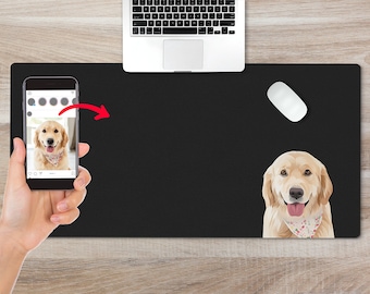 GOLDEN LABRADOR by UK artist 9 Images To Choose From Dog Mousemat GOLDEN LABRADOR by UK artist 9 Images To Choose From Dog Mousemat