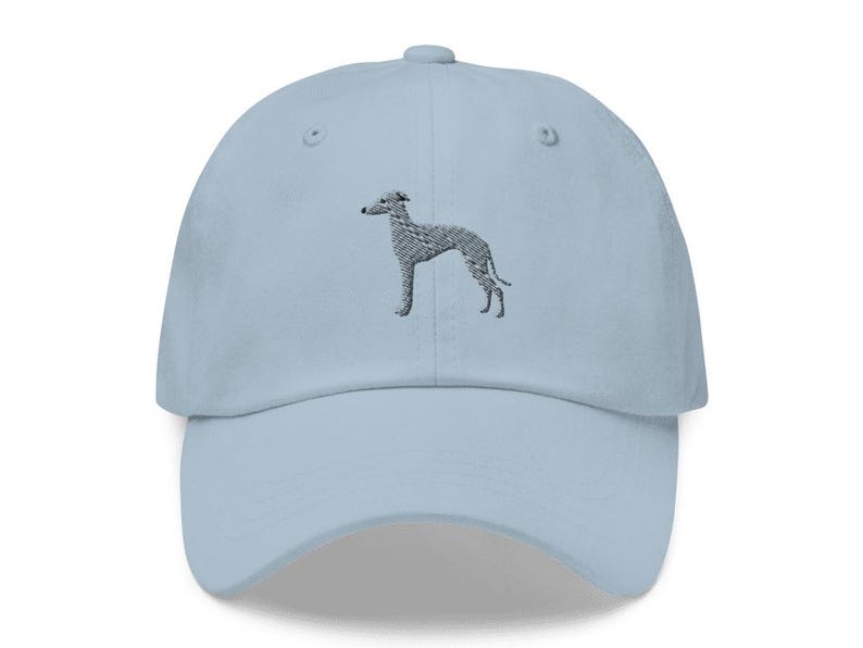 This embroidered Italian Greyhound hat is a perfect gift for dog dad, dog mom, Greyhound lovers, and dog owner. Whether it's a Greyhound beanie, vintage distressed hat, denim hat, corduroy hat or dad hat, it's a cute and funny way to show off your love for your Iggy dog.