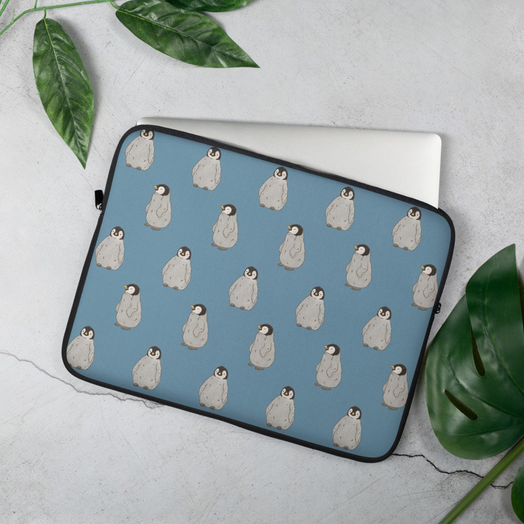 Penguin Laptop Sleeve, Cute Laptop Sleeve, MacBook Case, 13 Inch, 15