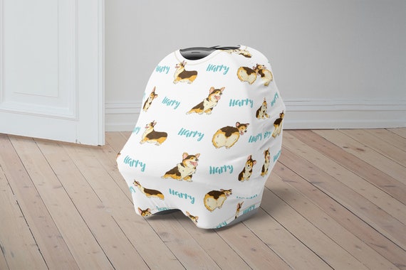 Tri Corgi Car Seat Covers (Set of 2) Tri Corgi Car Seat Covers (Set of 2)