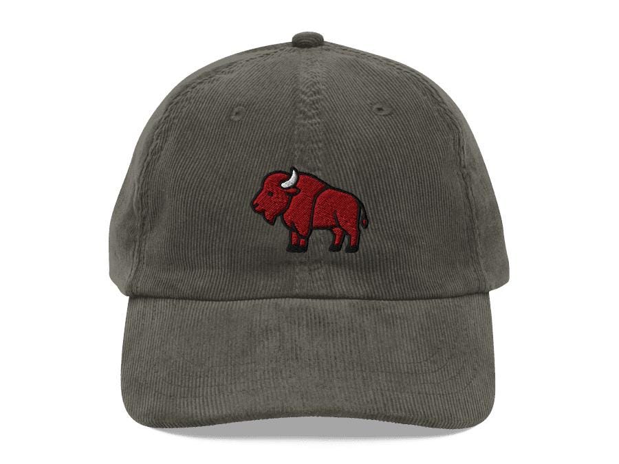 Bison Buffalo Hat, American Bison Cap, Beanie, Bison Buffalo ...
