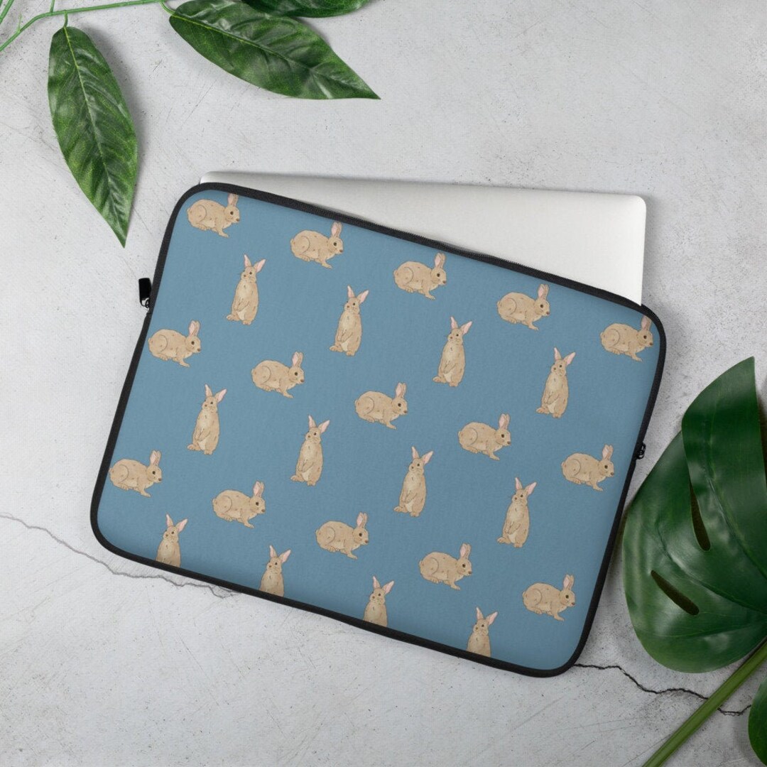 Rabbit Laptop Sleeve, Cute Pet Laptop Sleeve, MacBook Case, 13 Inch, 15 ...