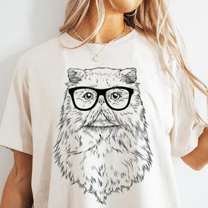 Persian Cat Shirt, Persian Cat Mom Sweatshirt, Cute Persian Cat Gift, Persian Cat Lover Gift, Funny Cat Dad Gift, Cat Owner Tshirt