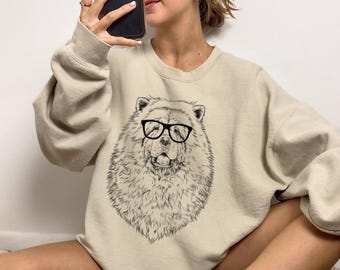Chow Chow Shirt, Chow Chow Mom Sweatshirt, Cute Chow Chow Gift, Chow Chow Lover Gift, Funny Dog Dad Gift, Dog Owner Tshirt