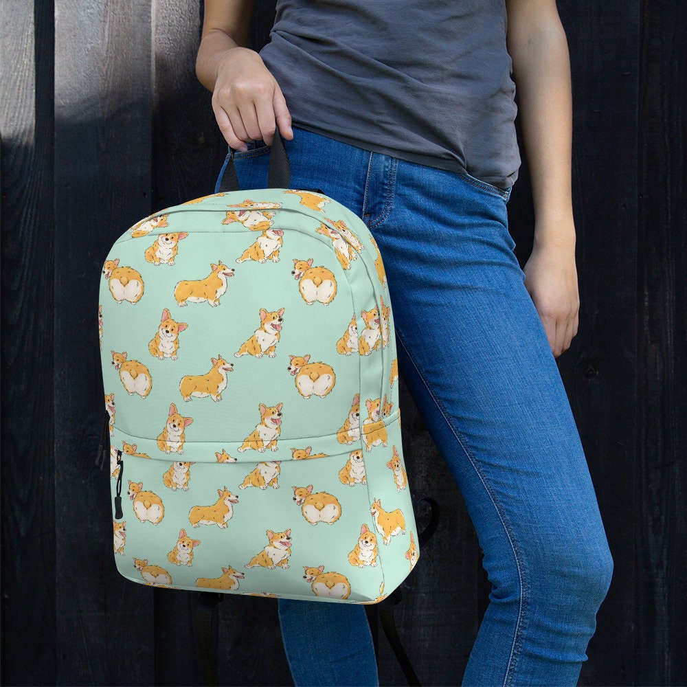 Backpack Dog Laptop Bag Women's Travel Backpack Etsy