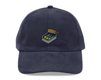 Sardine Hat, Sardine Fish Cap, Beanie, Fishing Embroidered Baseball Hat, Fish Dad Hat, Sardine Lover Cap, Fathers Day Gift