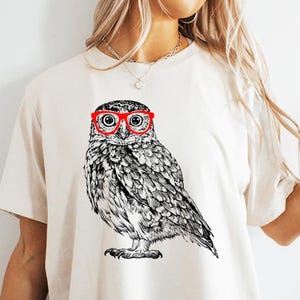 Owl Shirt, Owl Sweatshirt, Cute Owl Lover Gift, Funny Animal Lover Gift, Owl Mom Tshirt