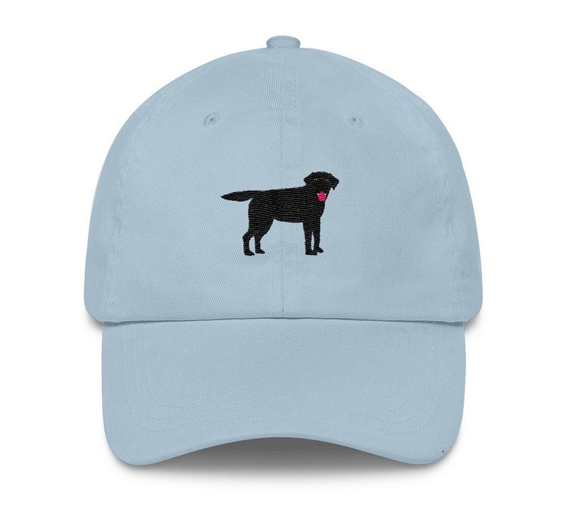 Black Labrador Retriever Embroidered Baseball Hat Dog Lover Etsy