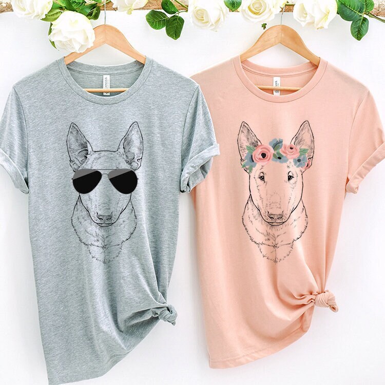 bull terrier mom t shirt