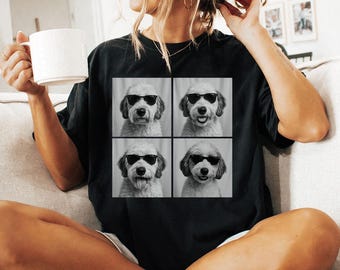 Sheepadoodle Shirt, Photobooth Doodle Dog Tshirt, Funny Dog Comfort Colors Shirt, Sheepadoodle Lover Gifts, Dog Mom Gift