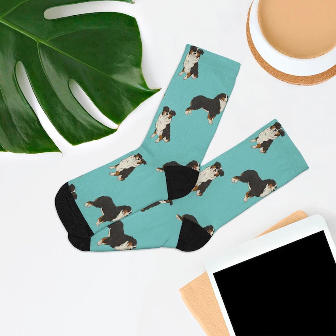 Custom Dog Socks Custom Pet Socks Personalized Australian Etsy