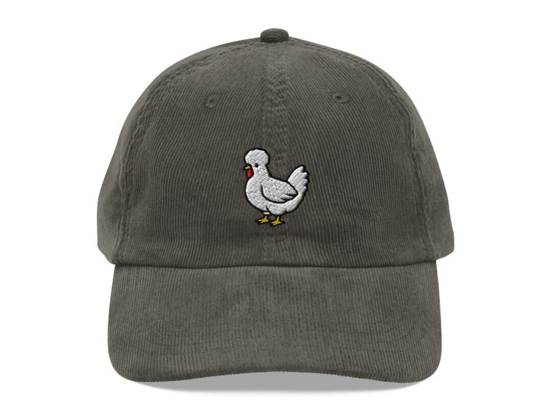 Silkie Chicken Hat, Silky Chicken Cap, Beanie, Farmhouse Embroidered ...