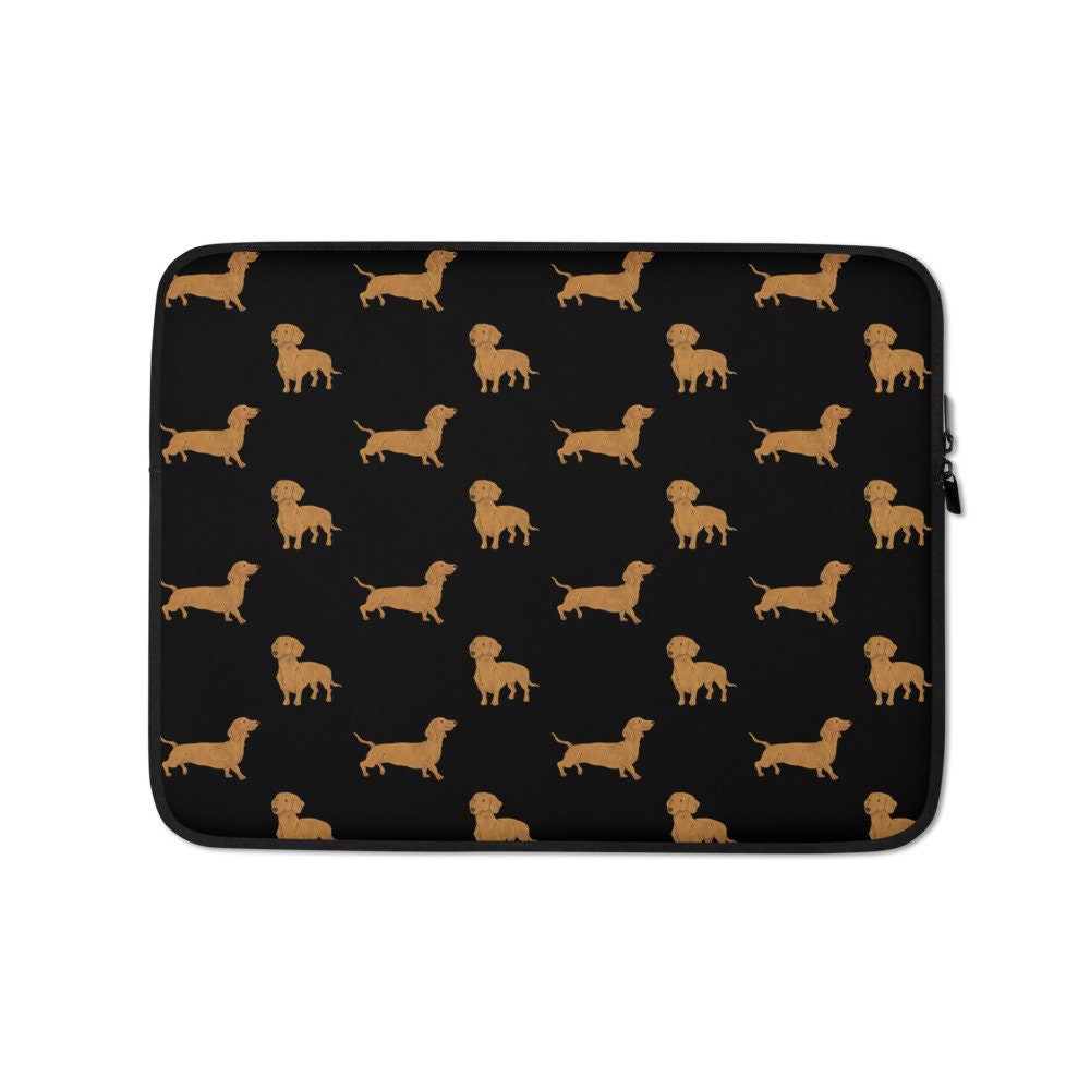 Dachshund Laptop Sleeve, Doxie Mom Laptop Sleeve, MacBook Case, 13 Inch ...
