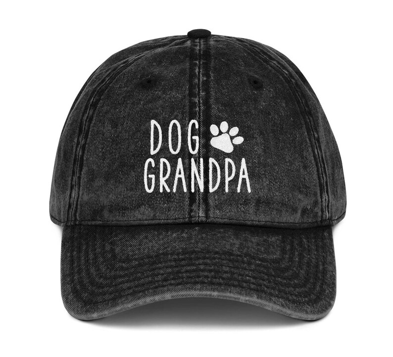 Dog Grandma Hat Dog Grandpa Hat Dog Grandma Distressed Etsy