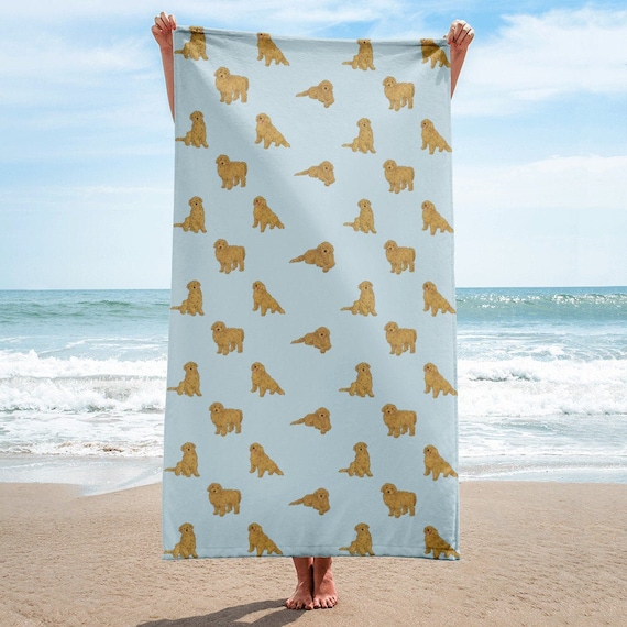 Goldendoodle Beach Towel Goldendoodle Beach Towel