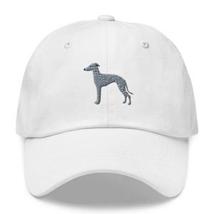 This embroidered Italian Greyhound hat is a perfect gift for dog dad, dog mom, Greyhound lovers, and dog owner. Whether it's a Greyhound beanie, vintage distressed hat, denim hat, corduroy hat or dad hat, it's a cute and funny way to show off your love for your Iggy dog.