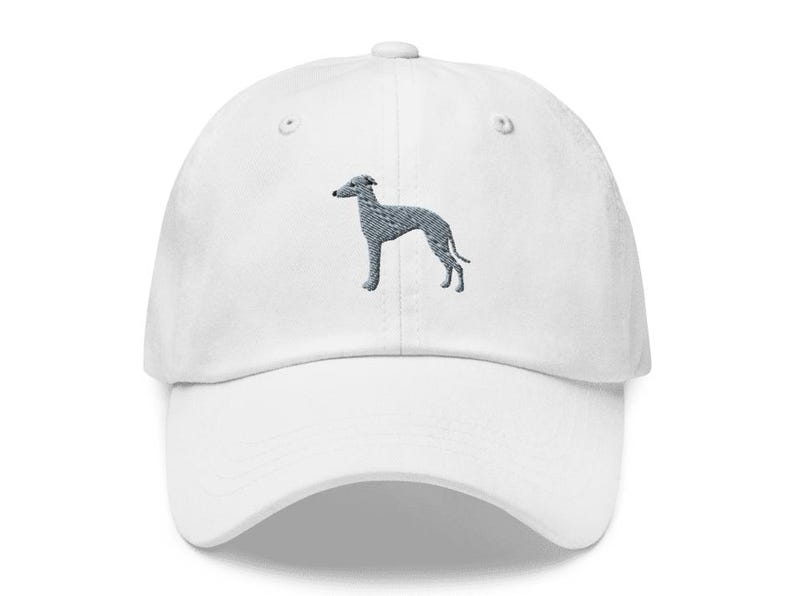 This embroidered Italian Greyhound hat is a perfect gift for dog dad, dog mom, Greyhound lovers, and dog owner. Whether it's a Greyhound beanie, vintage distressed hat, denim hat, corduroy hat or dad hat, it's a cute and funny way to show off your love for your Iggy dog.