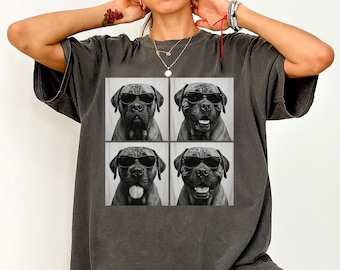 English Mastiff Shirt, Photobooth English Mastiff Dog Tshirt, Funny Dog Comfort Colors Shirt, Mastiff Lover Gifts, English Mastiff Mom Gift