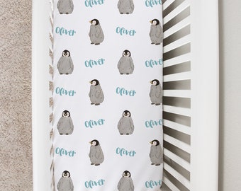 Penguin crib sheets cheap
