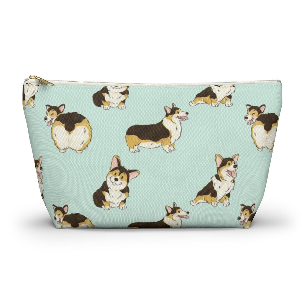 Corgi Pouch Pencil Case Dog Custom Teacher Pencil Pouch 