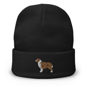 This embroidered Australian Shepherd hat is a perfect gift for dog dad, dog mom, Aussie Dog lovers, and dog owner. Whether it's a Australian Shepherd beanie, vintage distressed hat, denim hat, corduroy hat or dad hat, it's a cute and funny way to show off your love for your Aussie dog.