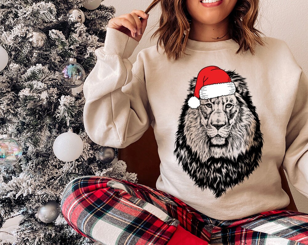 Lions christmas shop sweater