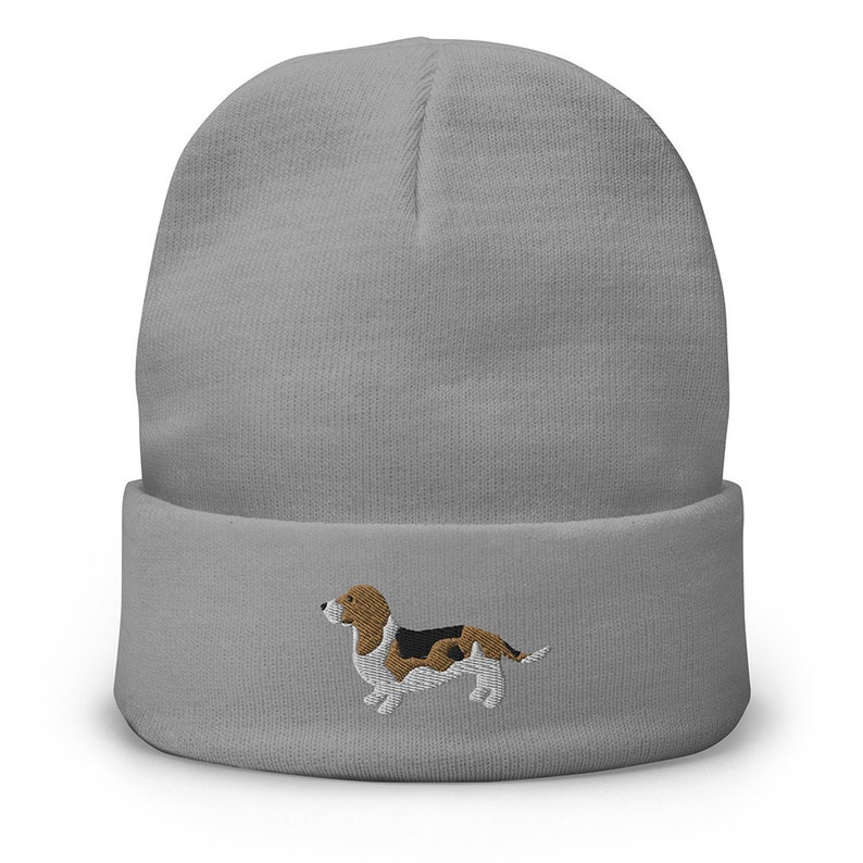This embroidered Basset Hound hat is a perfect gift for dog dad, dog mom, Basset Hound lovers, and dog owner. Whether it's a Basset Hound beanie, vintage distressed hat, denim hat, corduroy hat or dad hat, it's a cute and funny way to show off your love for your Basset Hound dog.