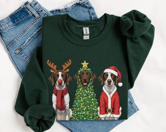 Sweat-shirt de Noël allemand à poil court, chemise maman père Noël, pull de Noël renne, sweat à capuche, cadeaux GSP pour les amoureux