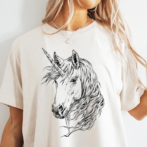 Unicorn Shirt, Unicorn Sweatshirt, Cute Unicorn Lover Gift, Funny Animal Lover Gift, Unicorn Tshirt