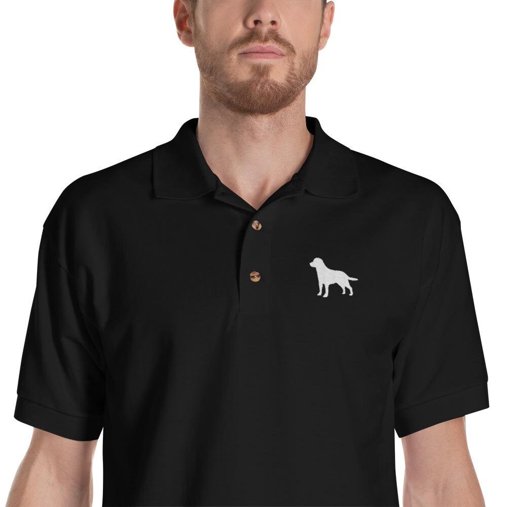 dog logo polo