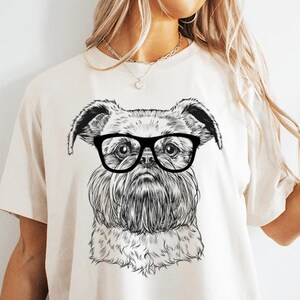 Brussels Griffon Shirt, Griffon Bruxellois Mom Sweatshirt, Cute Brussels Griffon Dog Lover Gift, Funny Dog Dad Gift, Dog Owner Tshirt