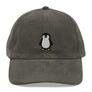 Penguin Hat, Penguin Cap, Beanie, Penguin Embroidered Baseball Hat, Animal Dad Hat, Penguin Lover Cap, Fathers Day Gift