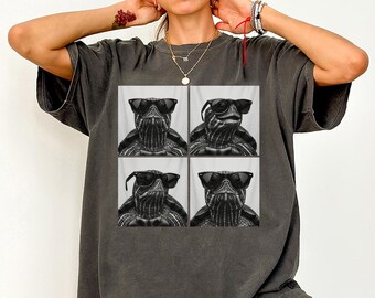 Red Eared Slider Turtle Shirt, Photobooth Terrapin Turtle Tshirt, Funny Animal Comfort Colors Shirt, Red Eared Slider Turtle Lover Gifts