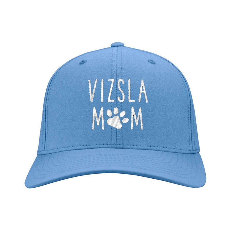 Vizsla Mom Distressed Hat Dog Mom Embroidered Baseball Hats Etsy