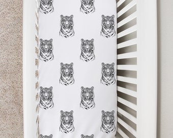 tiger crib sheets