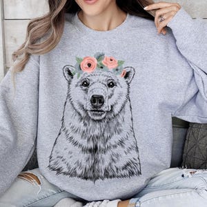 Funny and Cute Nerdy Polar Bear Wearing Glasses shirt for Animal lovers! This Polar Bear art tshirt, tank top, kids tee, youth or sweatshirt is a perfect gift for Polar Bear Lover, and Animal Lovers.