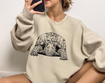 Camiseta de tortuga de caja oriental, sudadera de tortuga terrestre, regalo bonito para amantes de las tortugas de caja, regalo divertido para amantes de los animales, camiseta de tortuga de caja