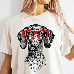 GSP Shirt, German Shorthaired Pointer Mom Sweatshirt, Funny GSP Gift, Cute GSP Dog Owner, Gift for Dog Dad, Dog Lover Tshirt