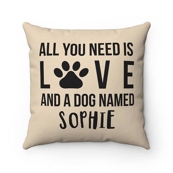 Dog Throw Pillows Etsy