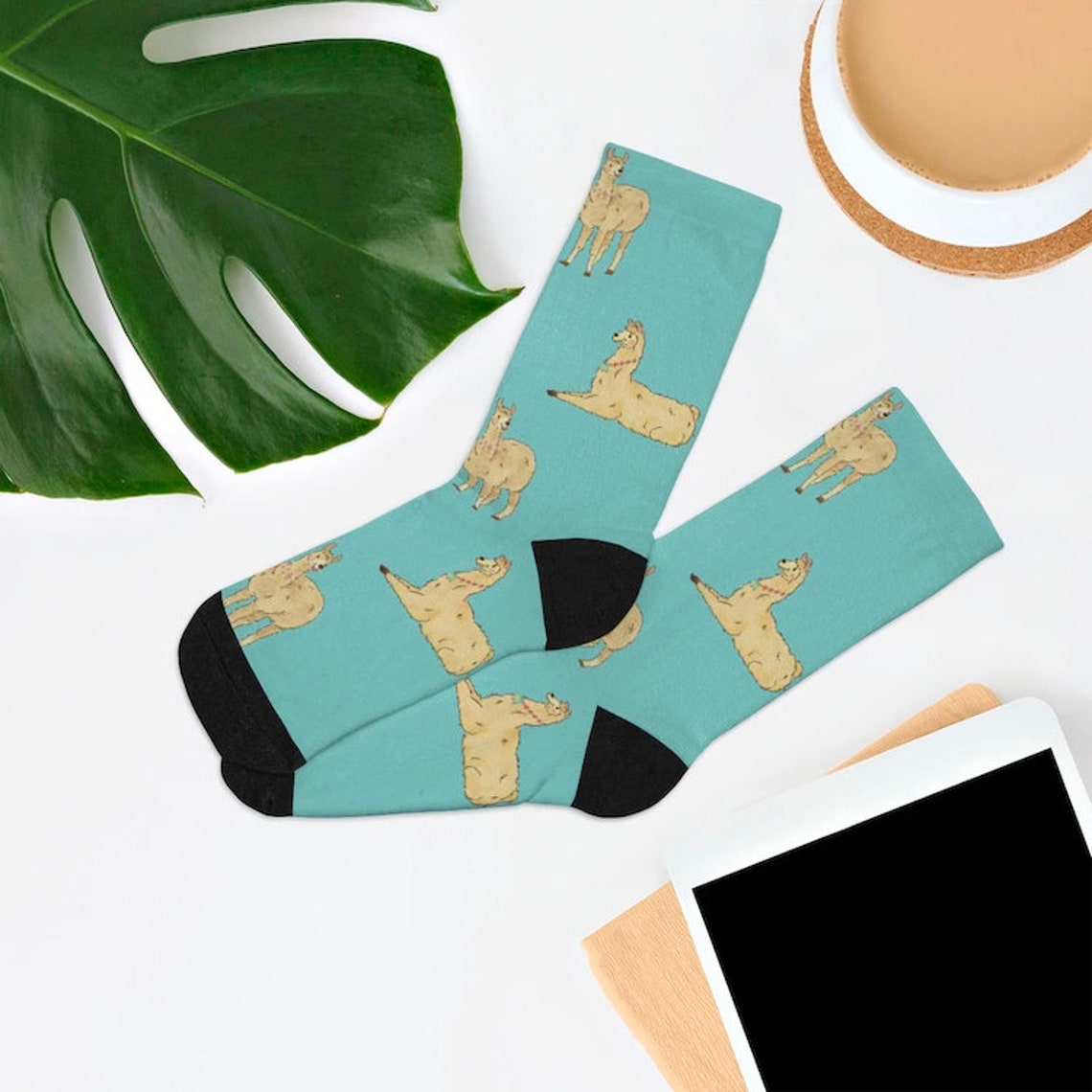 Custom Llama Socks Custom Animal Socks Personalized Llama Etsy Denmark