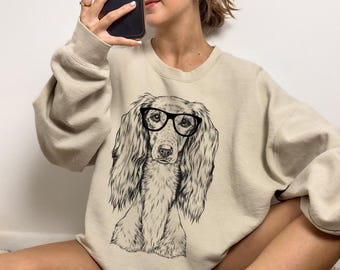 Saluki Shirt, Saluki Mom Sweatshirt, Funny Saluki Greyhound Gift, Cute Saluki Sighthound Owner, Gift for Dog Dad, Dog Lover Tshirt